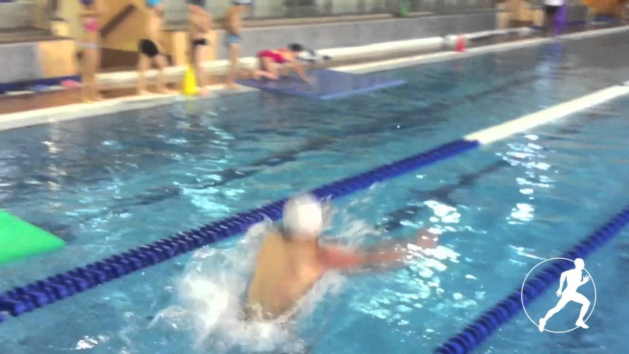 Jesús Mulero saliendo del agua