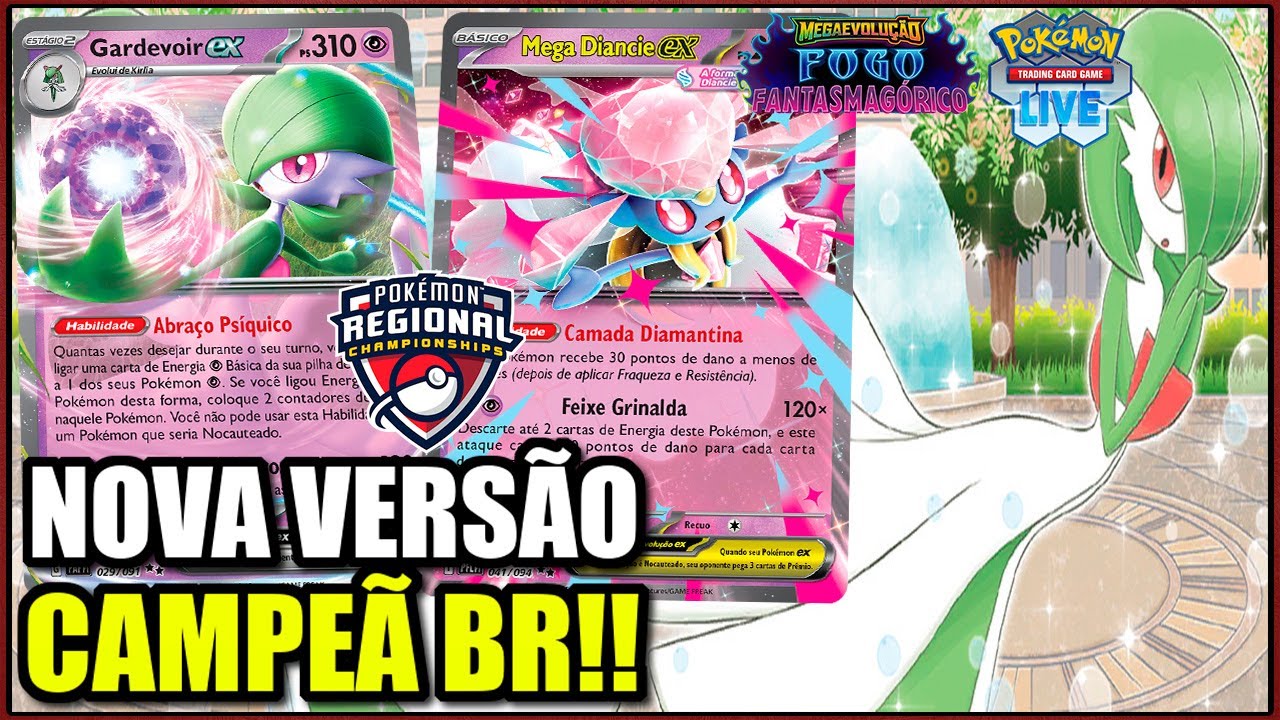 Gardevoir CAMPEÃ do Regional de Toronto! Nova Versão | Pokémon TCG Live
