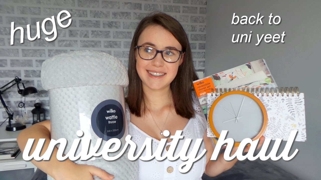 HUGE UNIVERSITY HAUL 2019 - back to uni with wilko | AD