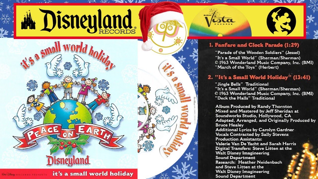 it's a small world HOLIDAY  Soundtrack CD