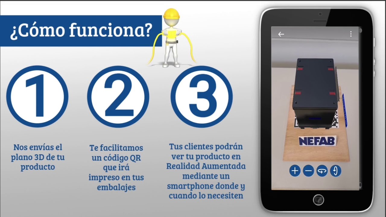Optimizaci&oacute;n de embalajes con Realidad Aumentada | Nefab