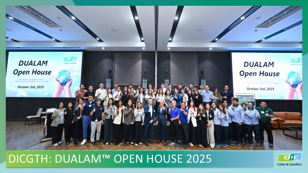 DIC Graphics Thailand Hosts 2025 DUALAM™ Open House