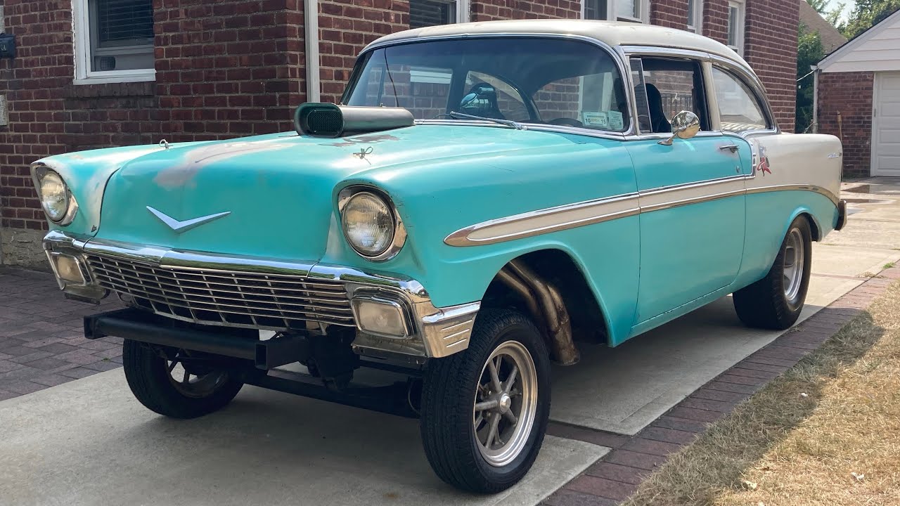 1956 Chevy Gasser 502 BBC / 4 speed