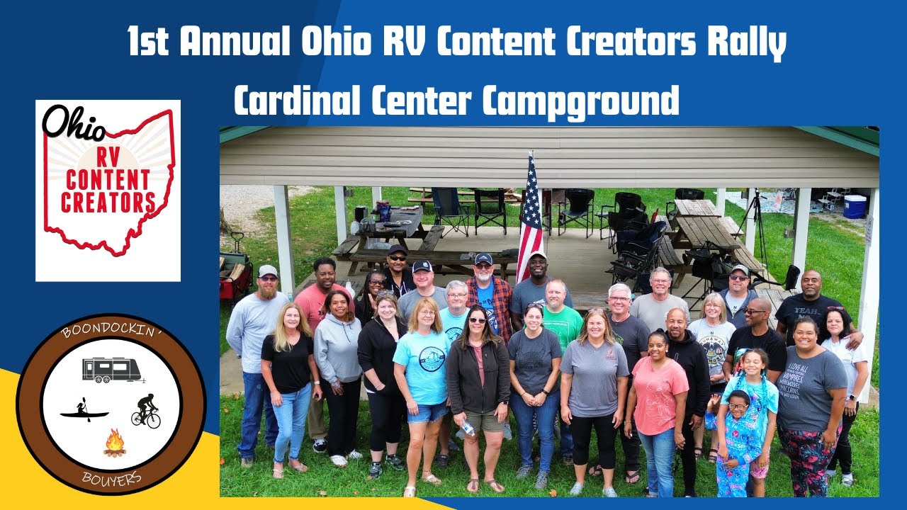 Ohio RV Content Creators Rally | 1st Annual | Cardinal Center Campground