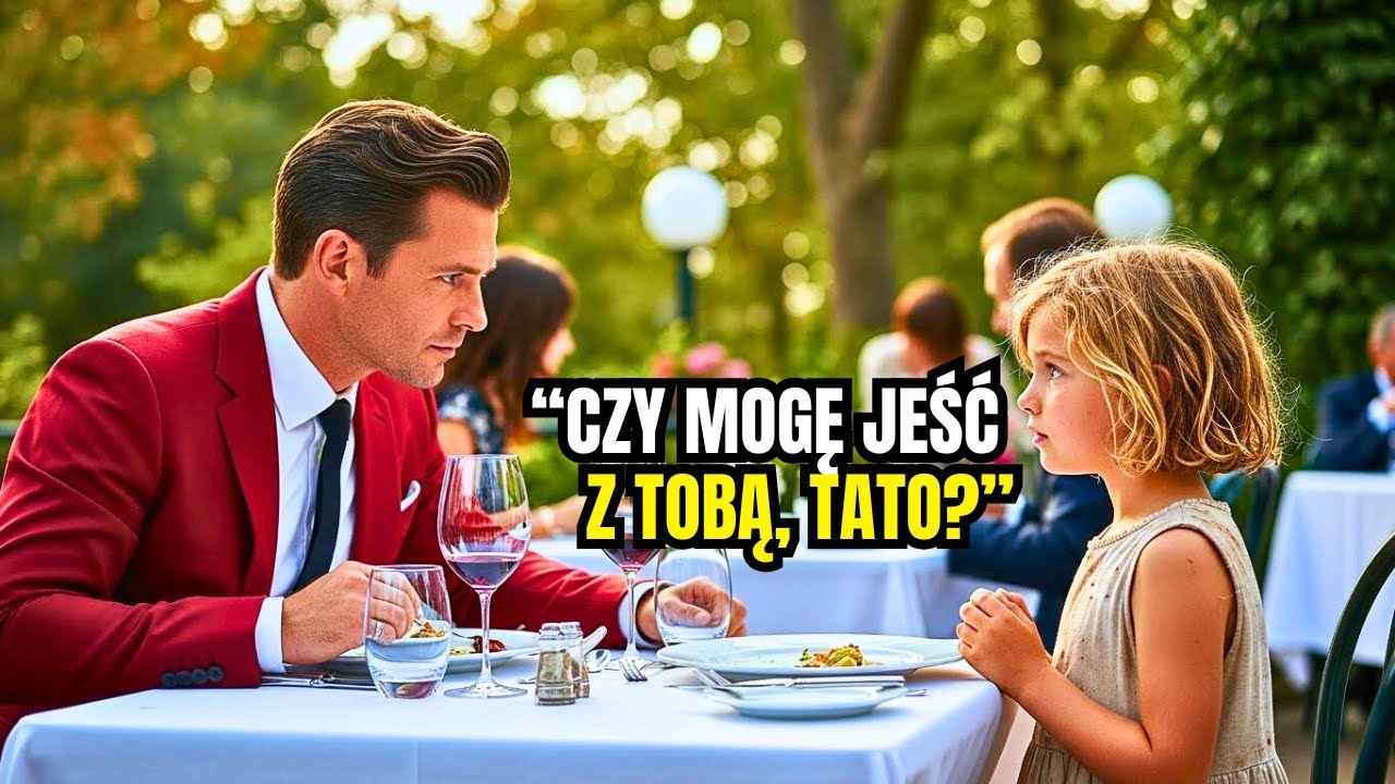 „CZY MOGĘ JEŚĆ Z TOBĄ, TATO?” — BEZDOMNA DZIEWCZYNKA PYTA MILIONERA, A JEGO REAKCJA SZOKUJE