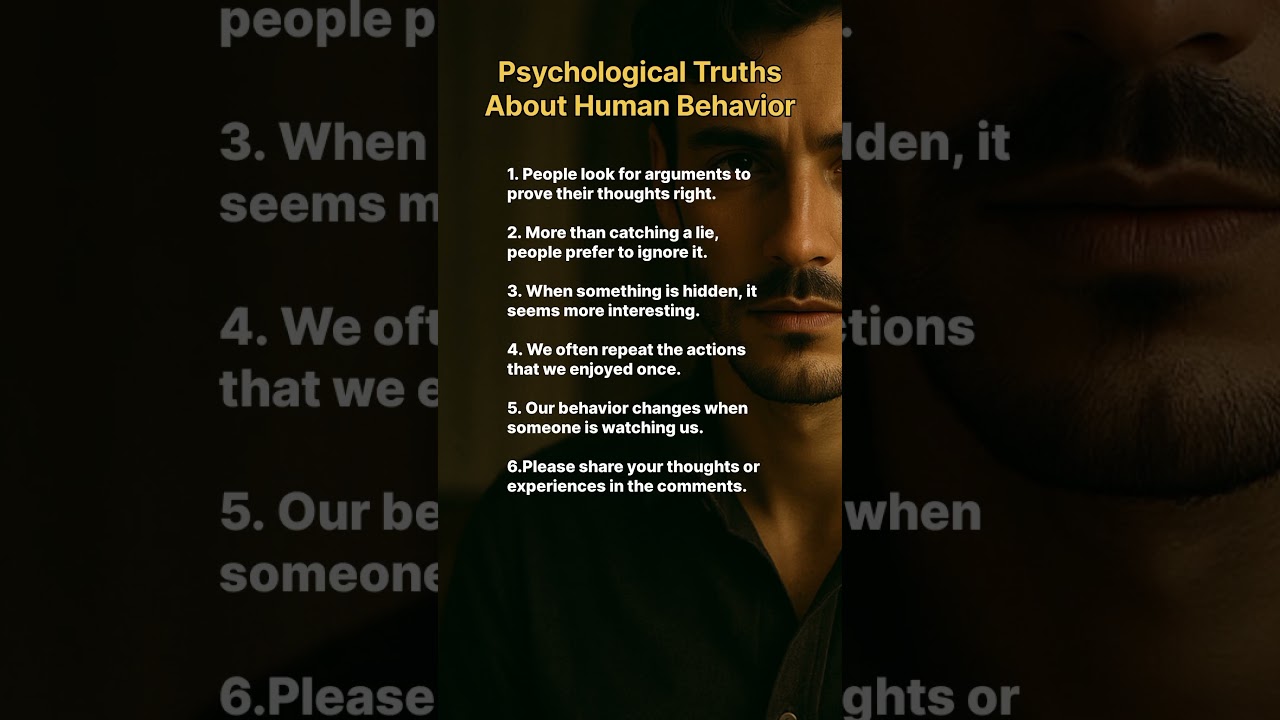 Psychological Secrets of Human Behavior: Lies, Repetition, Attention & Hidden Desires