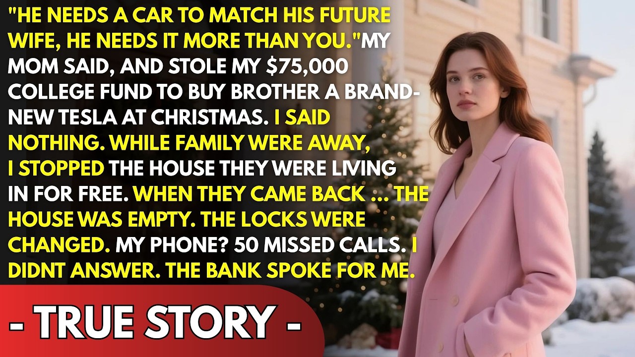 MY FAMILY STOLE MY COLLEGE FUND TO BUY BROTHER A TESLA FOR CHRISTMAS—SO I STOPPED HOUSE PAYMENTS