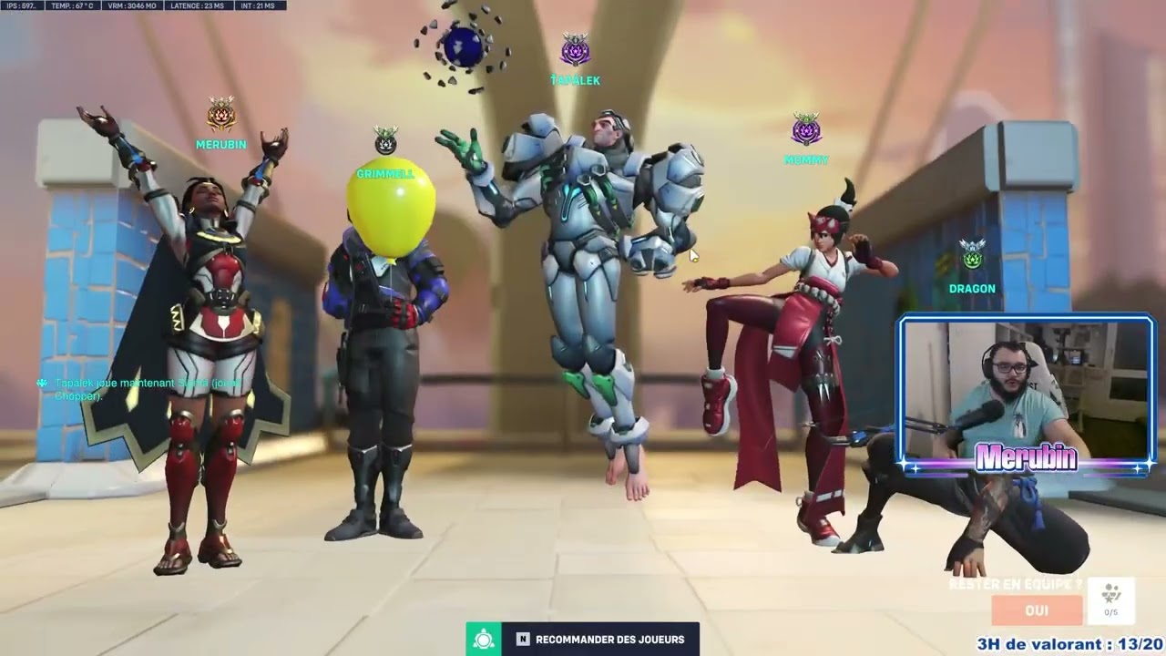 [VOD] QP entre copains sur ow2 | Stream du 19 janvier 2026