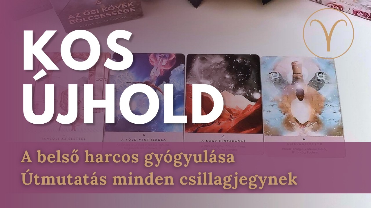 🌑 KOS &Uacute;JHOLD - F&aacute;jdalomb&oacute;l erő🔥 I &Uacute;tmutat&aacute;s minden csillagjegynek