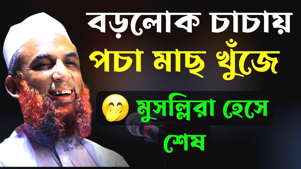 কিপটে বড়লোক চাচায় বাজারে পচা মাছ খুঁজে হাসির ওয়াজ মাওলানা নাসির উদ্দীন যুক্তিবাদী গোপালগঞ্জ Nasir