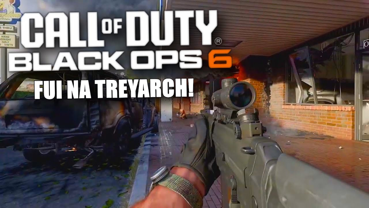 GAMEPLAY e TUDO sobre BLACK OPS 6: Fui até a TREYARCH e HÁ MUITO PRA FALAR!!