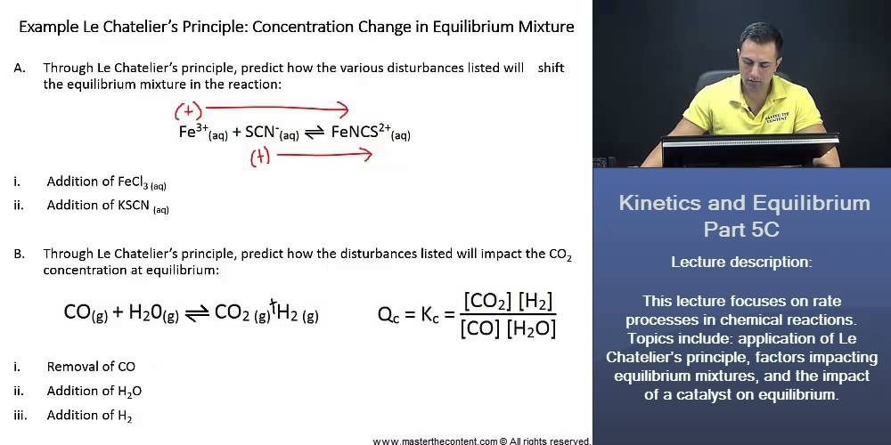 OAT: Sample Problem - Predicting Concentration Change in Equilibrium Mixture