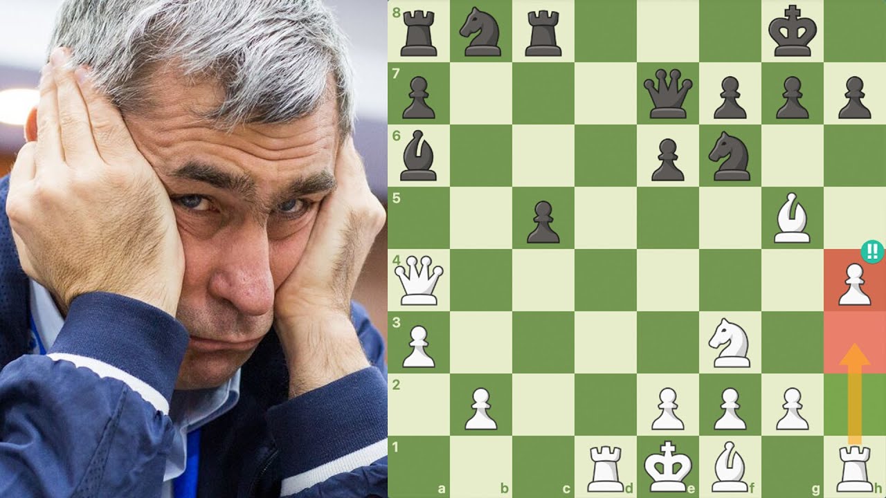 Vasyl Ivanchuk: Quando a Genialidade Beira a Loucura! Olimpíadas de Xadrez 2024