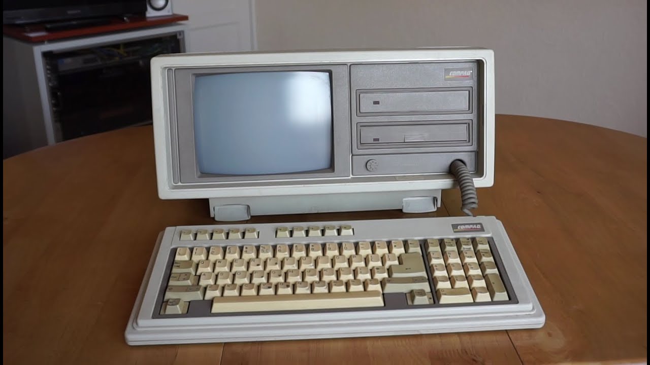 Compaq Portable II - Tour and look inside!
