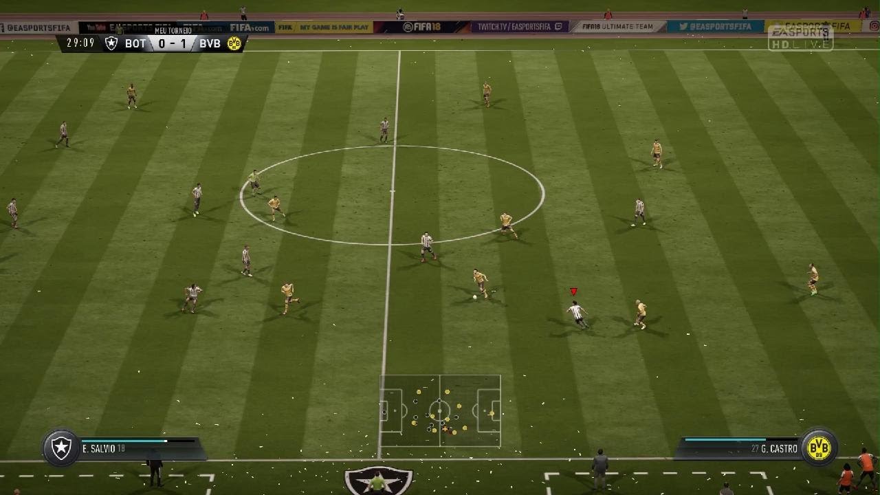 Botafogo X Borussia FIFA 18