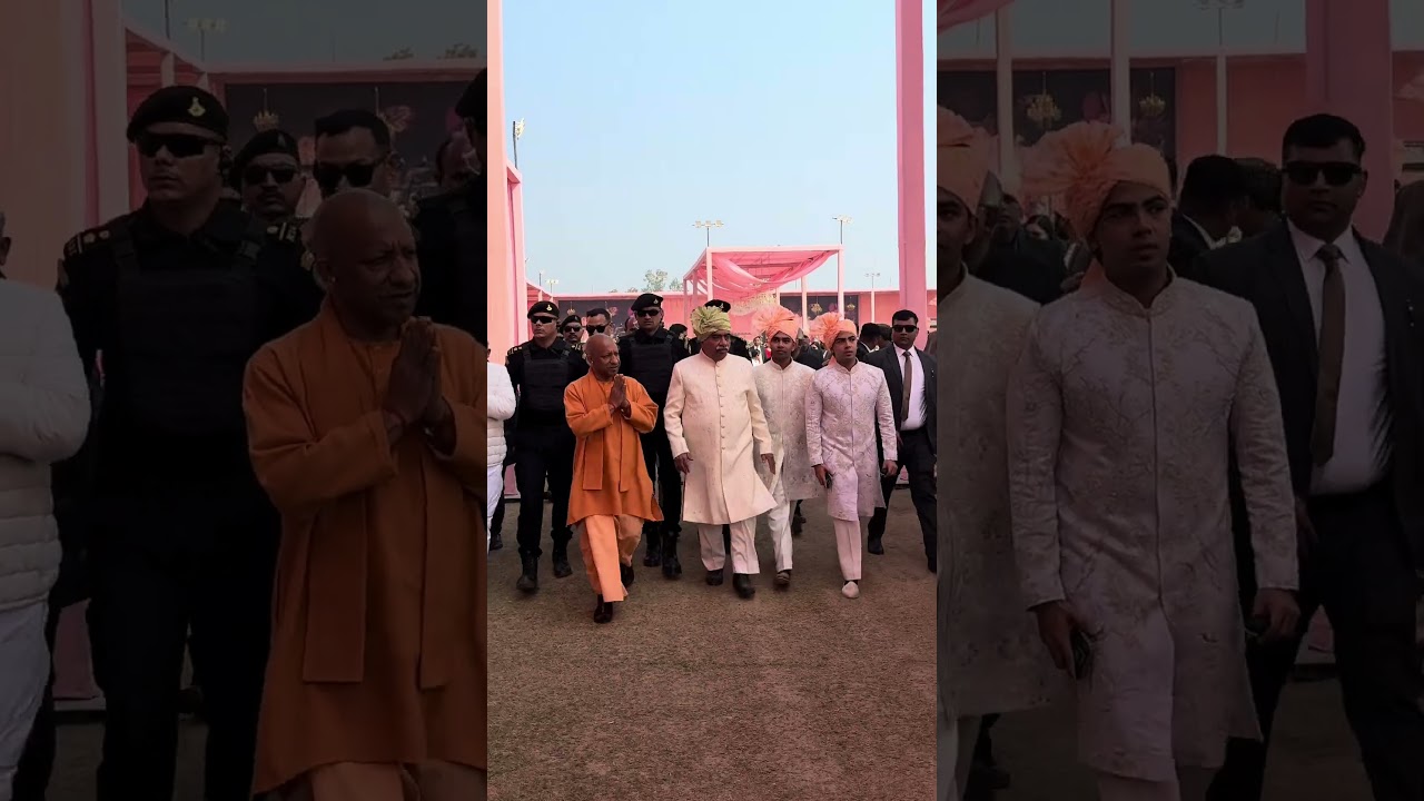 पुत्री के विवाह पर मा. मुख्यमंत्री श्री योगी आदित्यनाथ जी के आशीर्वाद हेतु आभार।