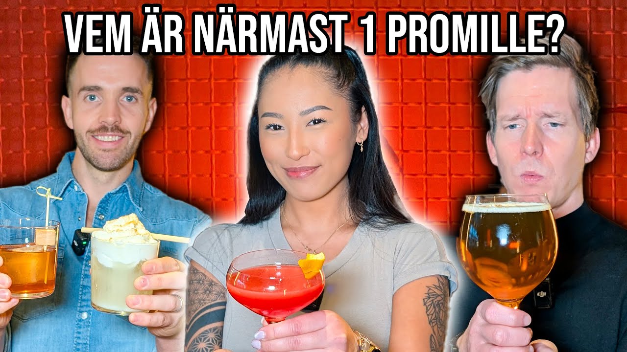 Drick till 1 promille annars förlorar du! Med en följare