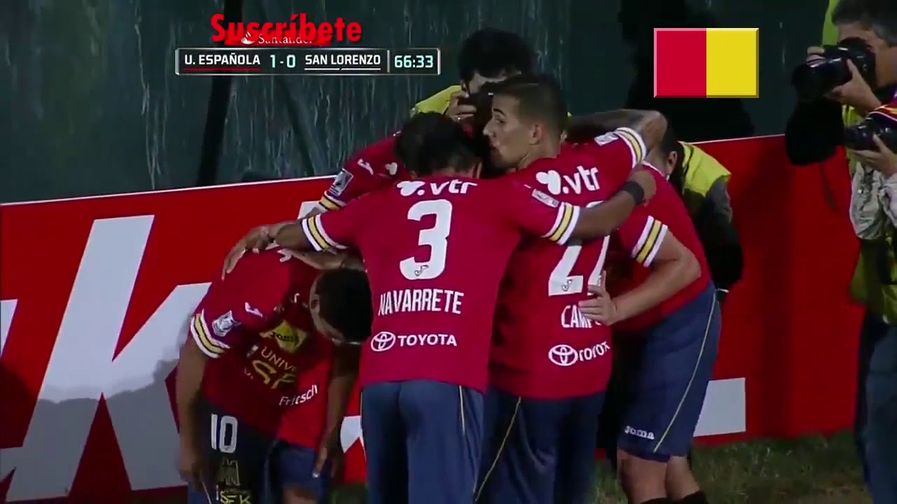 Todos los Goles de Unión Española en la Copa Libertadores 2014