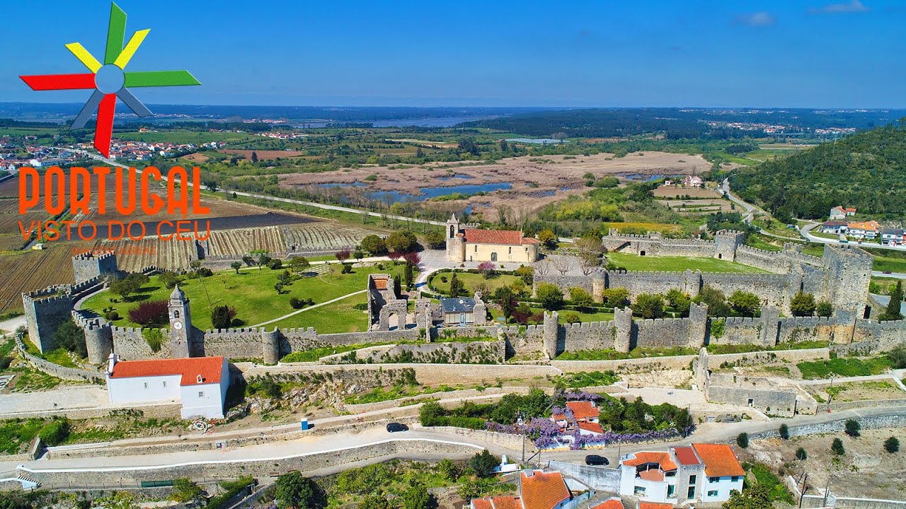Montemor-o-Velho Castle 🏰 Castelo de Montemor-o-Velho - Paul do Taipal - 4K UltraHD