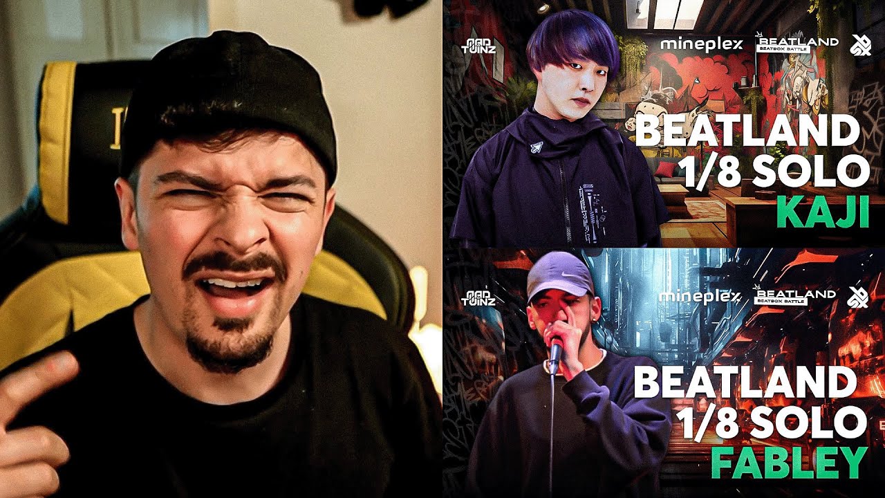 COLAPS REACTS | FABLEY vs. KAJI | Beatland Beatbox Battle 2023 | Solo Category | 1-8 FINAL