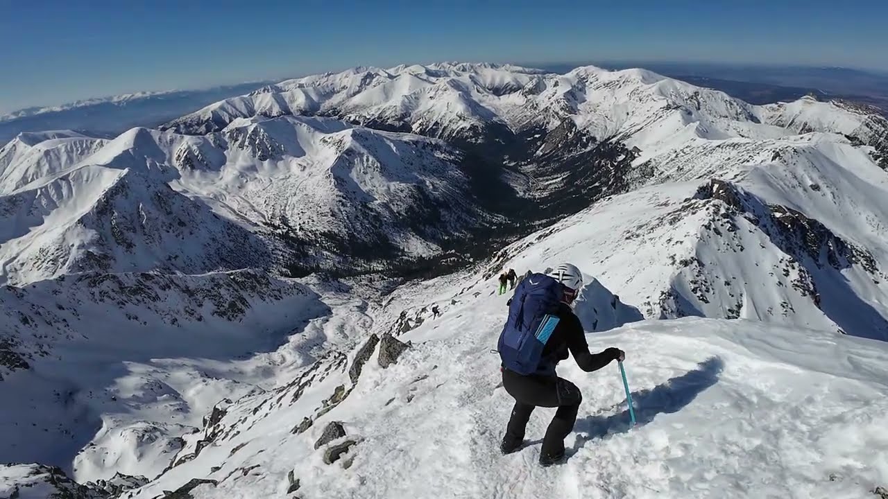 Świnica Zimą 4K(Taternicka) -2291 m n.p.m- 06.03.2026