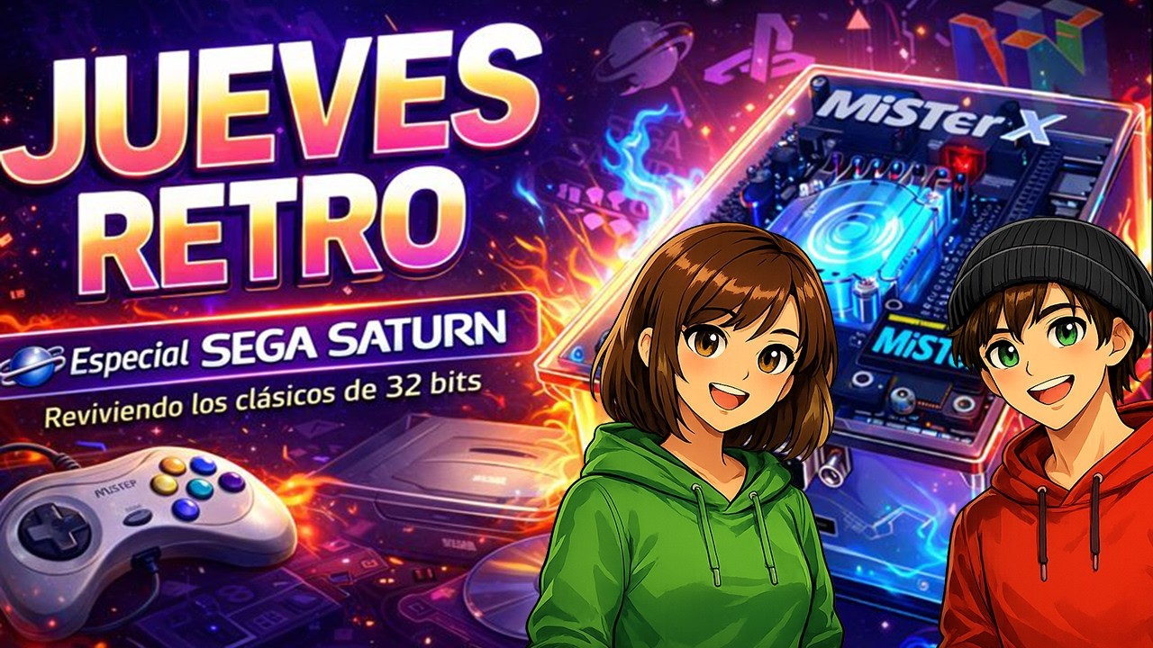 🔴 Sega Saturn en Mister FPGA | El CHAT elige el JUEGO