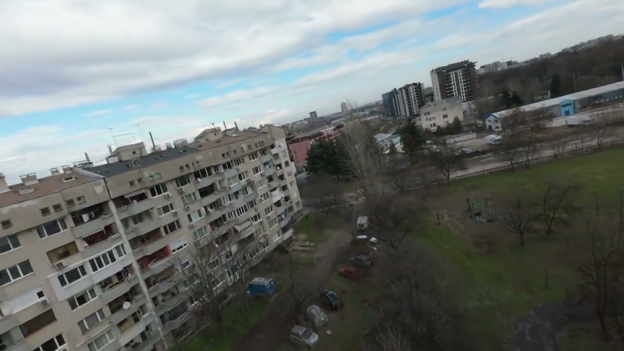 Tu Plovdiv dormitory | Общежитията на ТУ Пловдив | DJI Avata 2