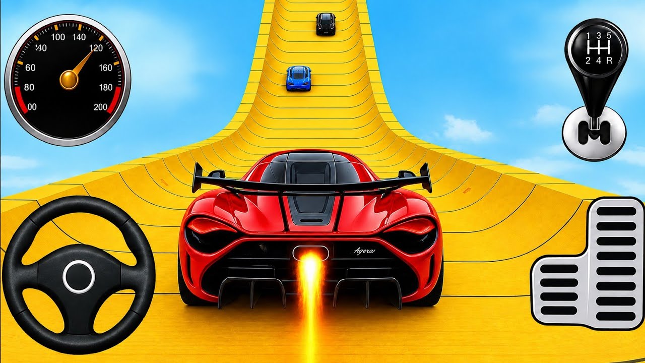 Impossible GT Car Stunt Racing - GT Car Stunt Master 3D - Android GamePlay #3