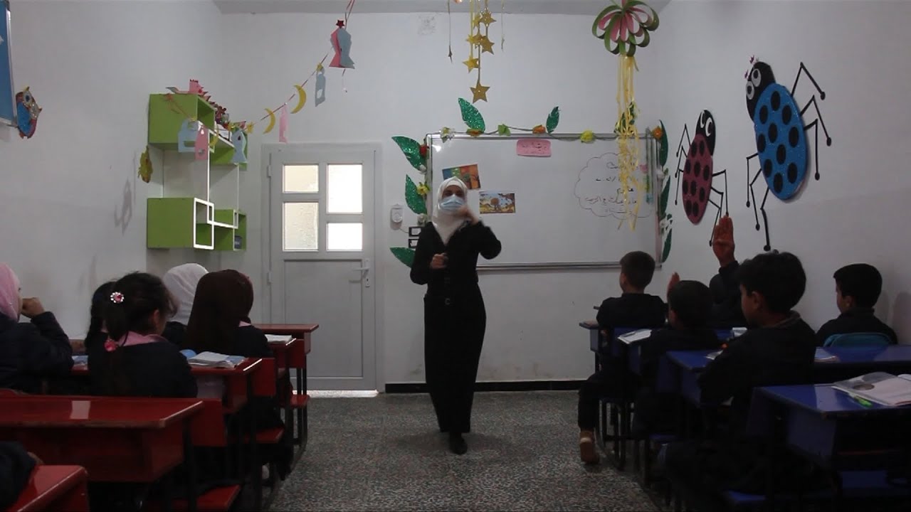 افتتاح مدرسة العمرية النموذجية للأيتام في مخيمات أطمة