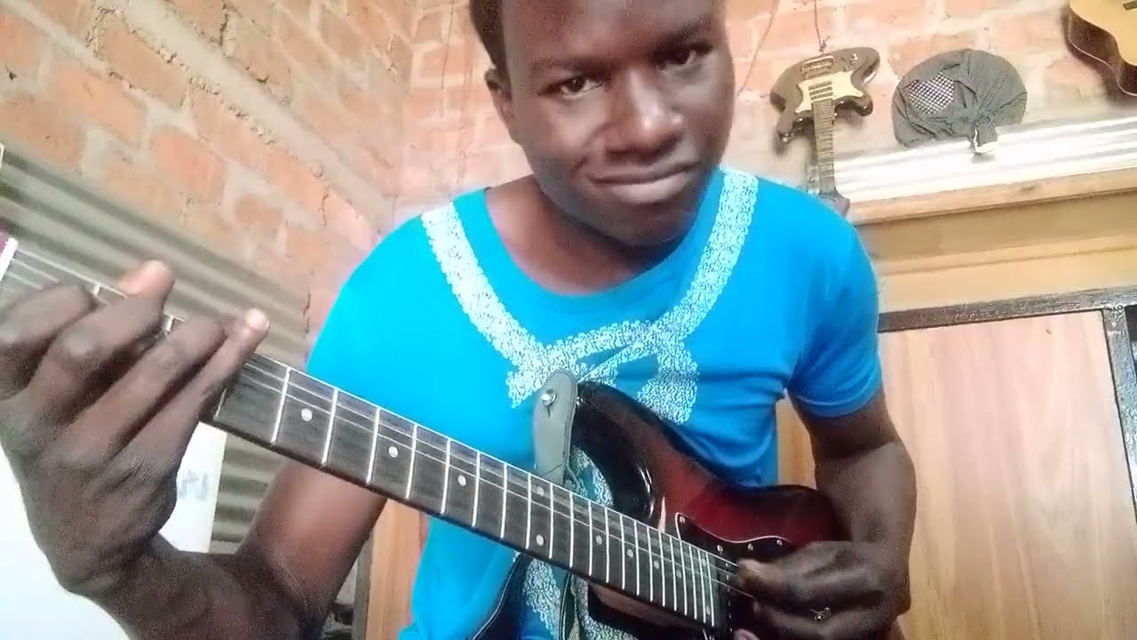 kalindula by PK Chishala simple Rthym guitar chimbayabaya song #subscribe #guitar #growth