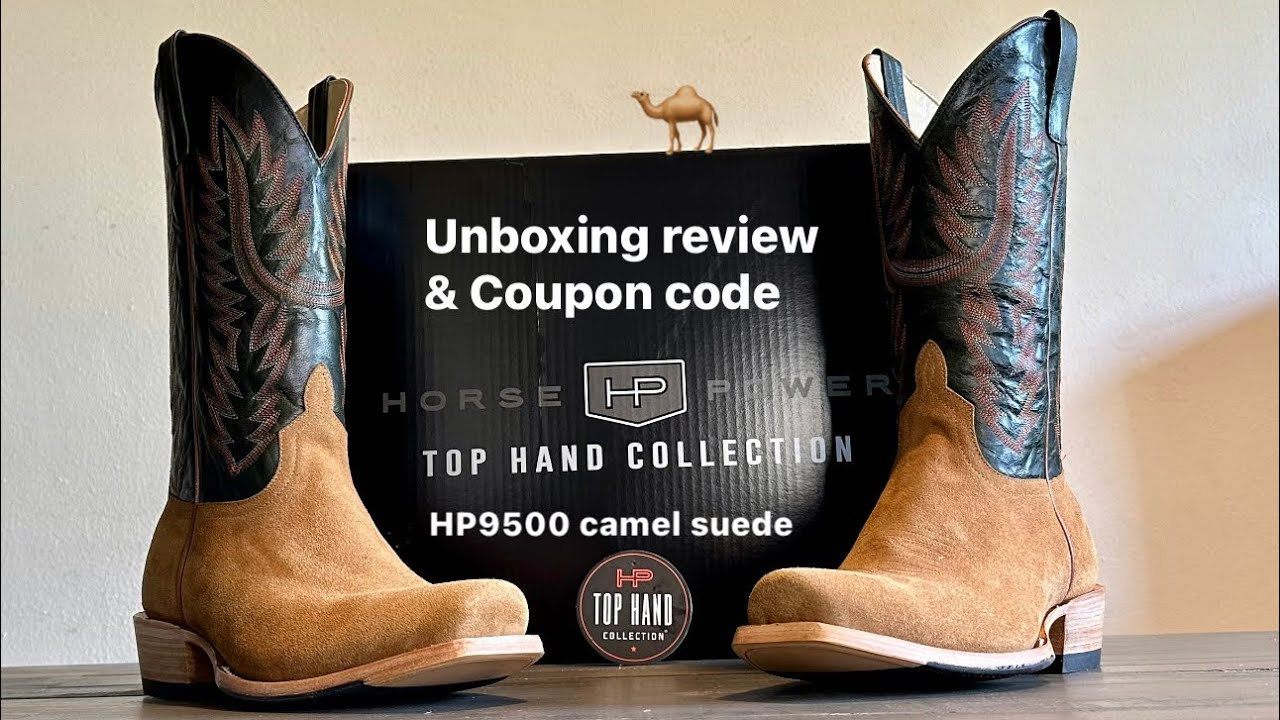Horsepower Top hand camel suede unboxing review
