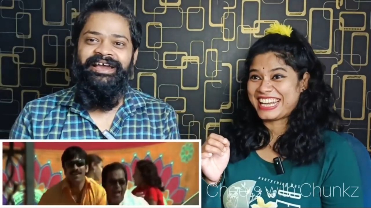 Vikramarkudu Intro Comedy Scene REACTION | Ravi Teja | Anushka Shetty | S S Rajamouli |M M Keeravani