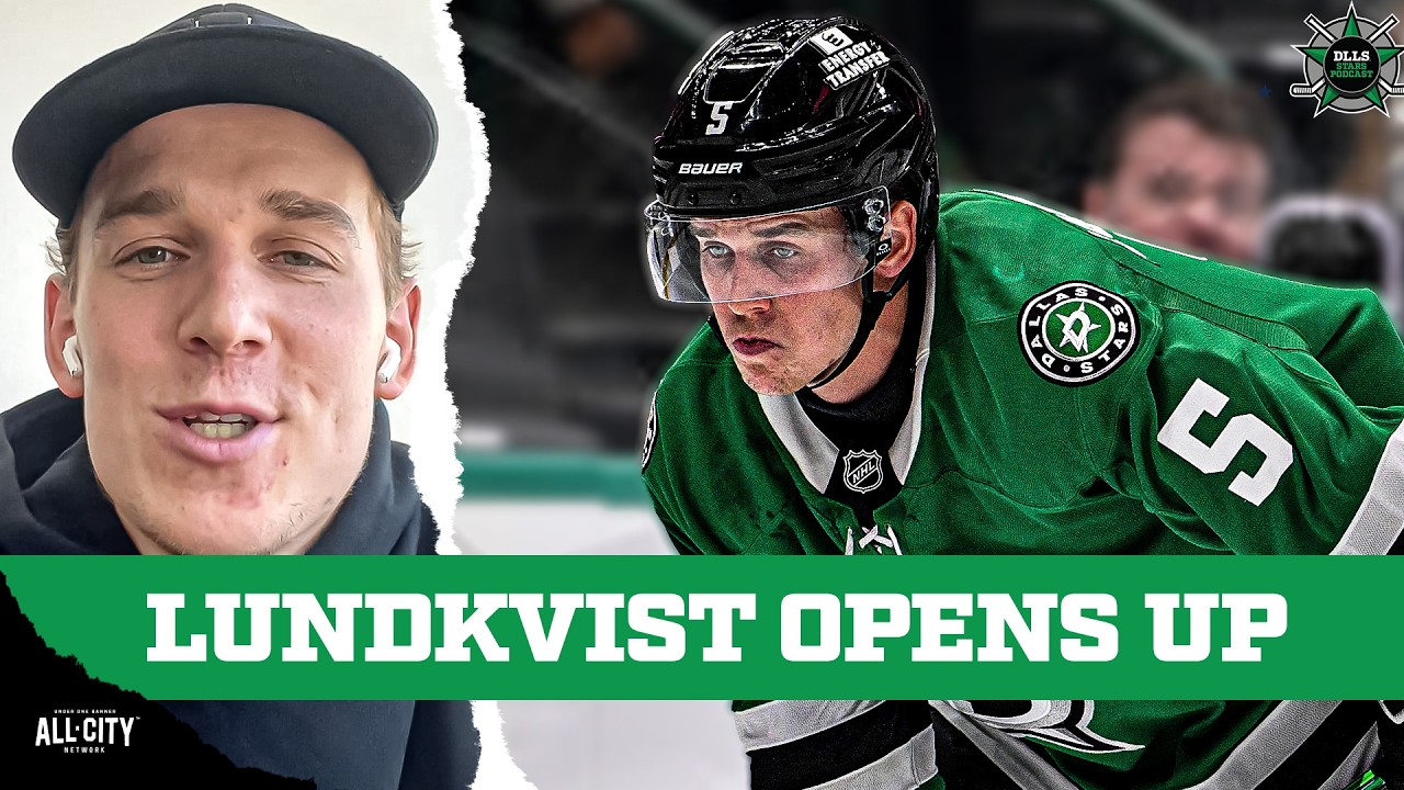 Stars Defenseman Nils Lundkvist LOVES Playing In Dallas & Alongside Thomas Harley