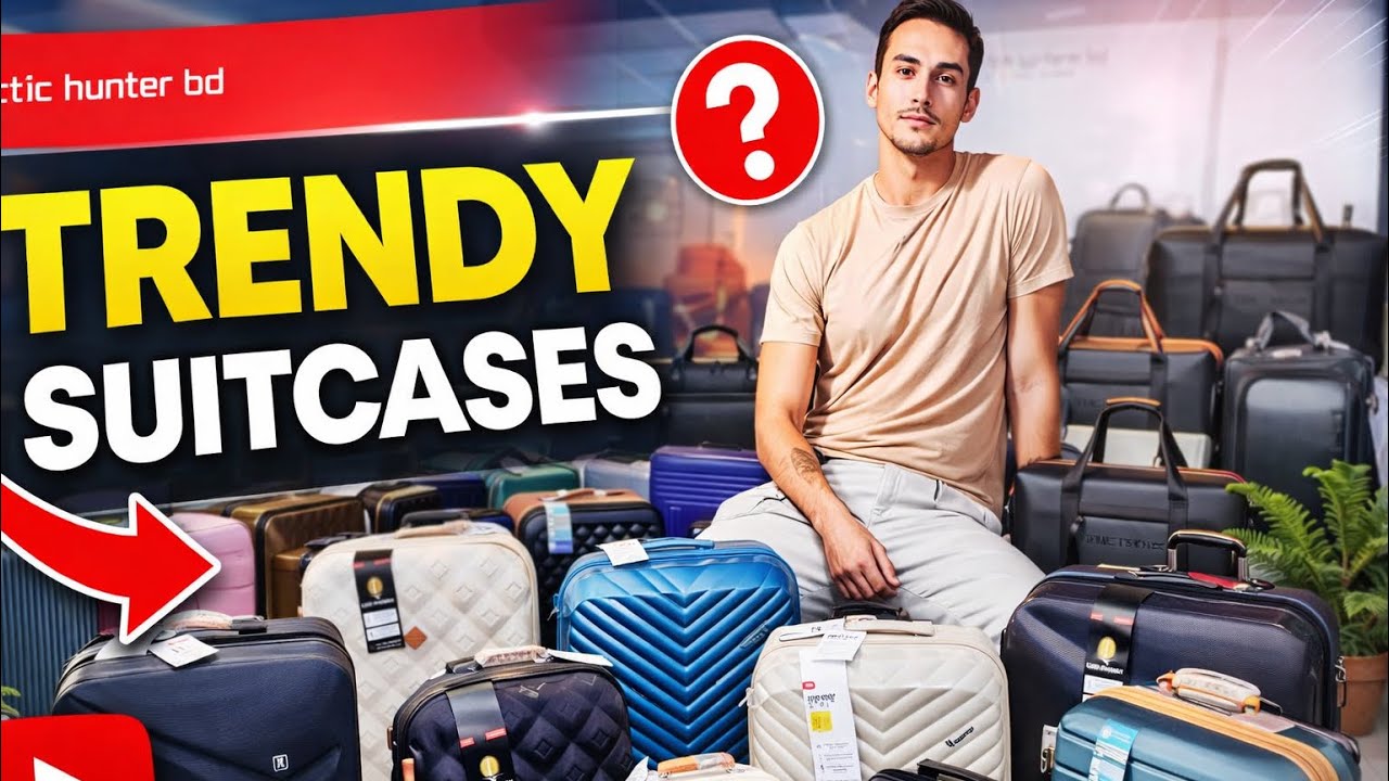 Best Luggage Collection in Bangladesh 🇧🇩 | Arctic Hunter Showroom Tour 2026