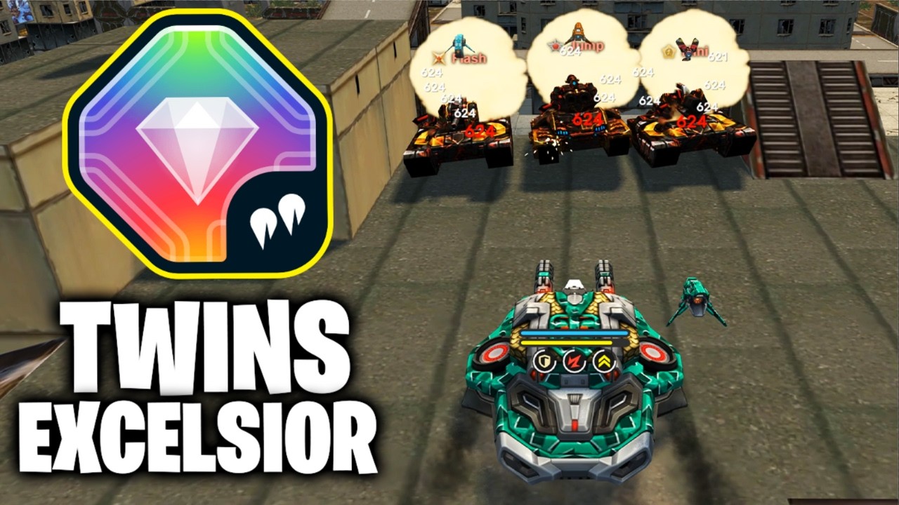 Tanki Online – НОВЫЙ модификатор «Excelsior» для близнецов просто БЕЗУМНЫЙ!🤯
