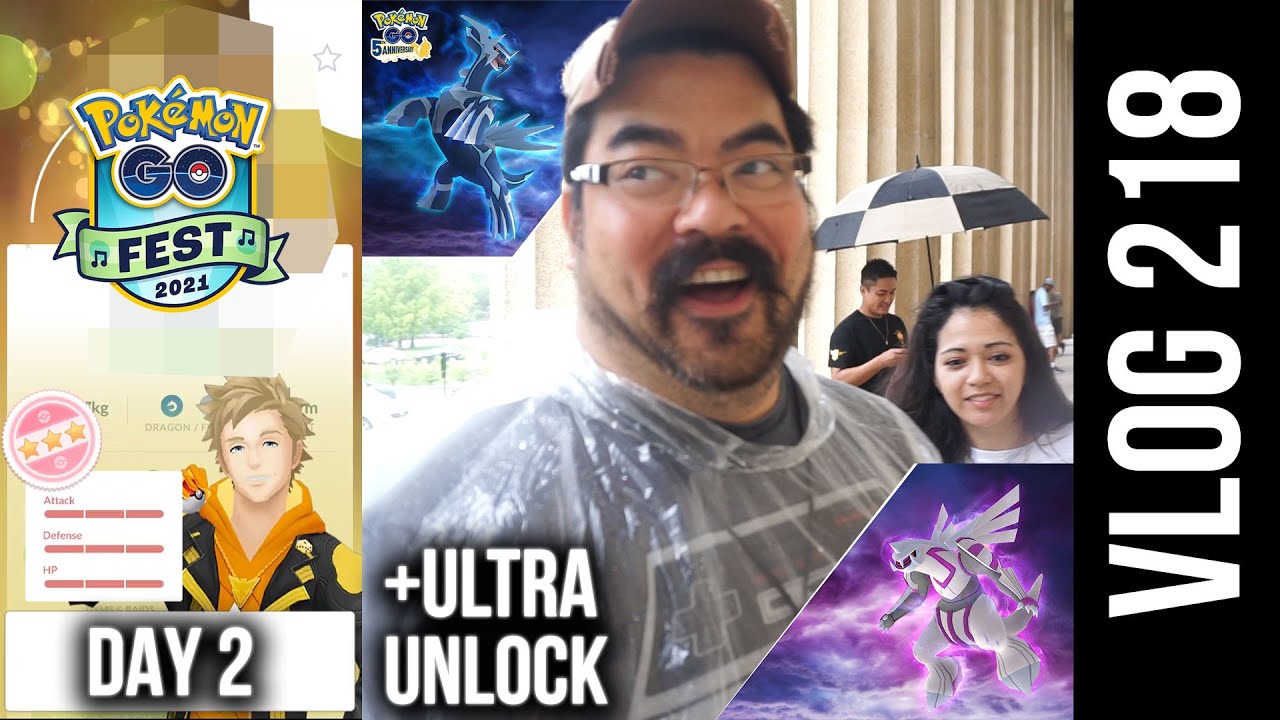 Pok&eacute;mon GO Vlog 218: NEWS: Ultra Unlock Time and Space! + Go Fest Day 2