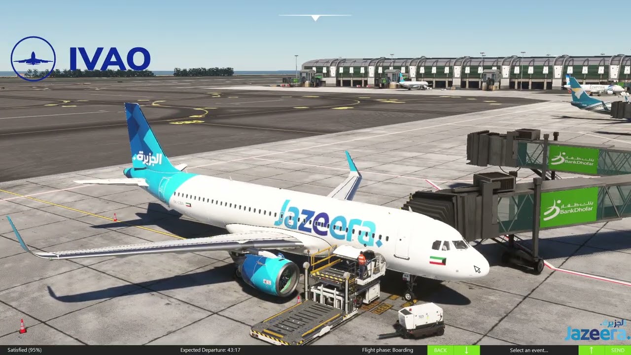 رحلة جماعية رمضانية من مسقط إلى الرياض ✈️ | IVAO Ramadan Group Flights