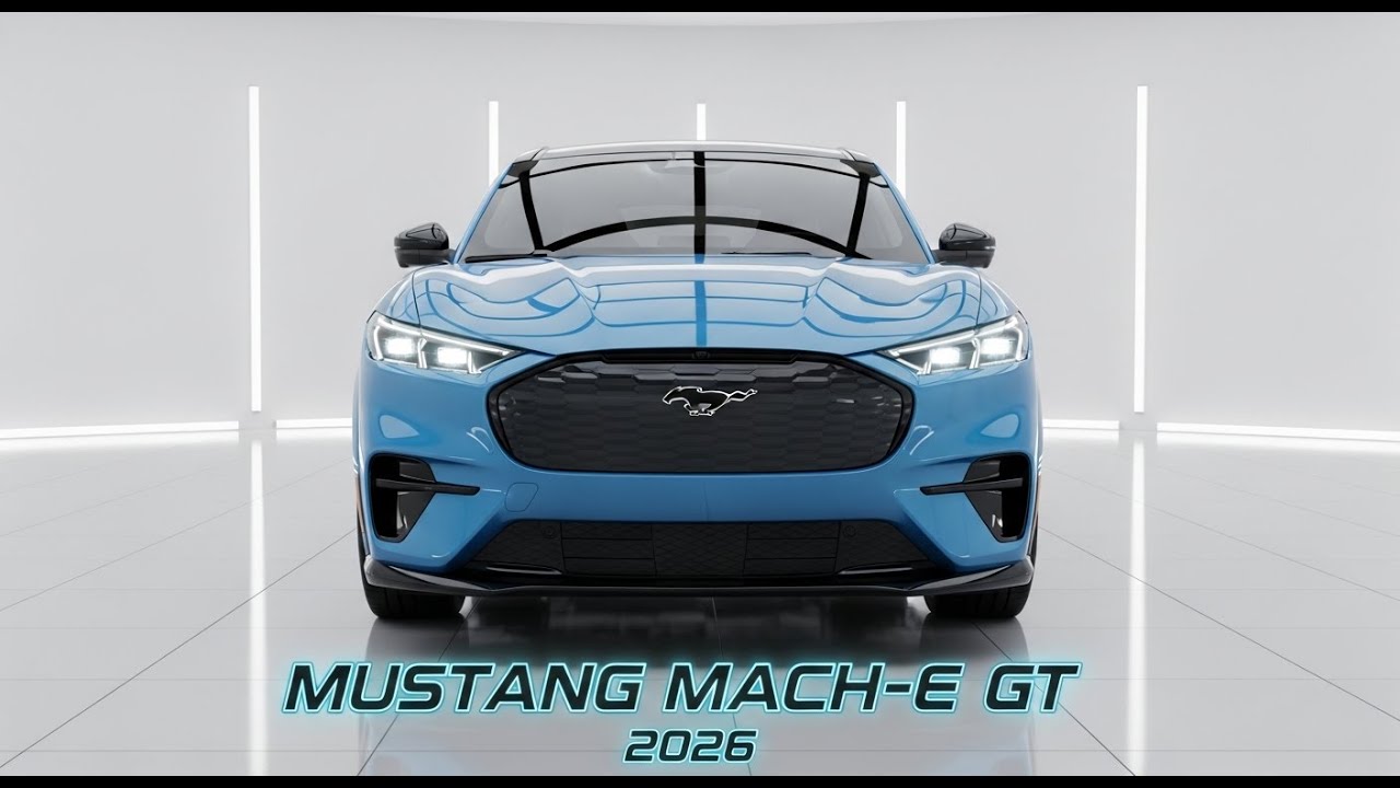 2026 Ford Mustang Mach-E GT – More Muscle, More Speed ⚡🐎