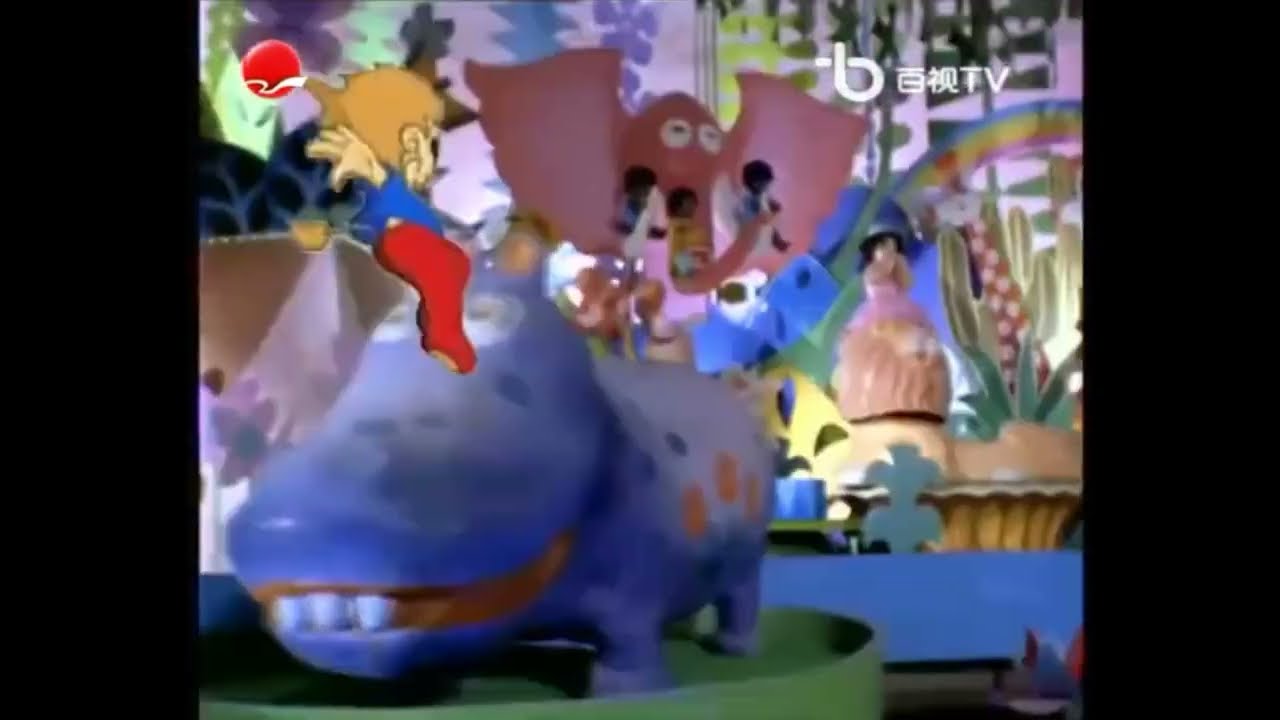 2 Short Clips of Suzhou Amusement land's Small World Ripoff from 1997