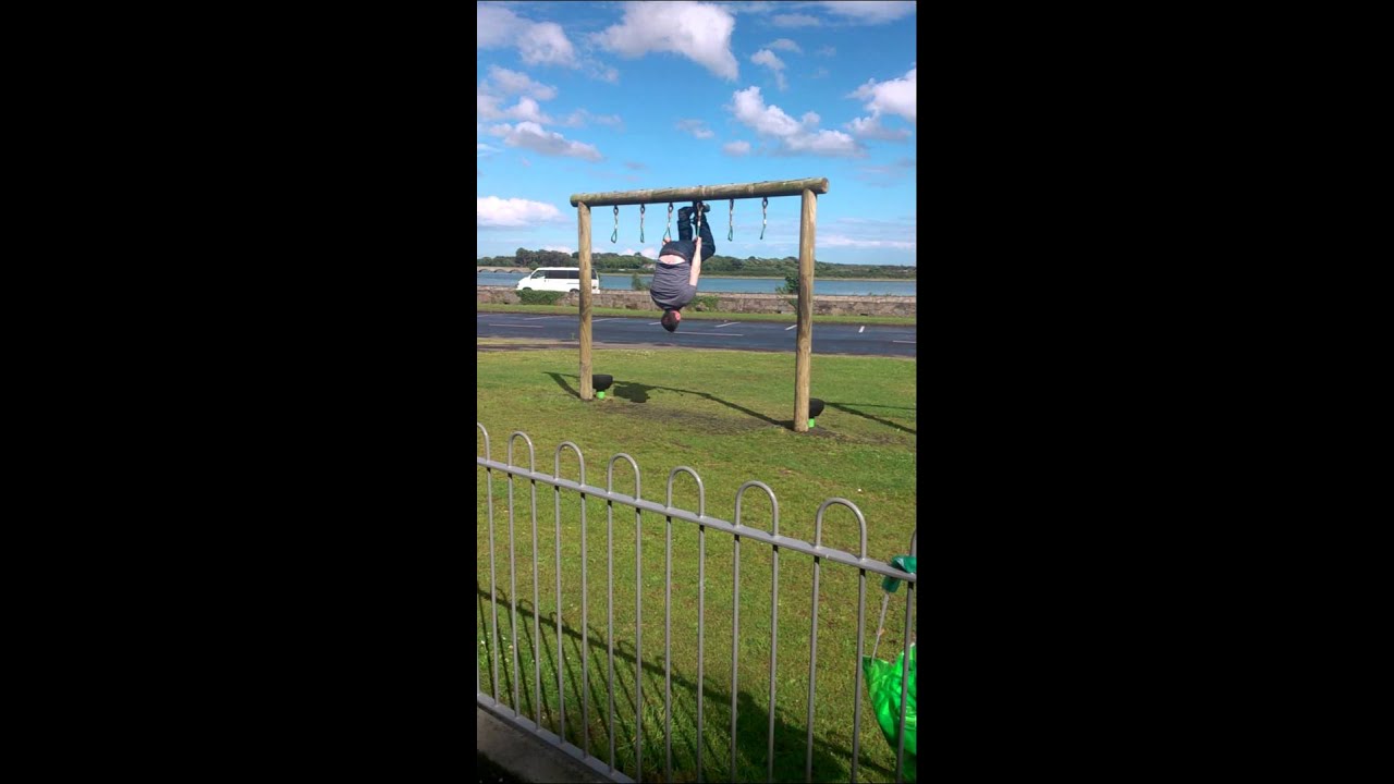 Dad acrobat