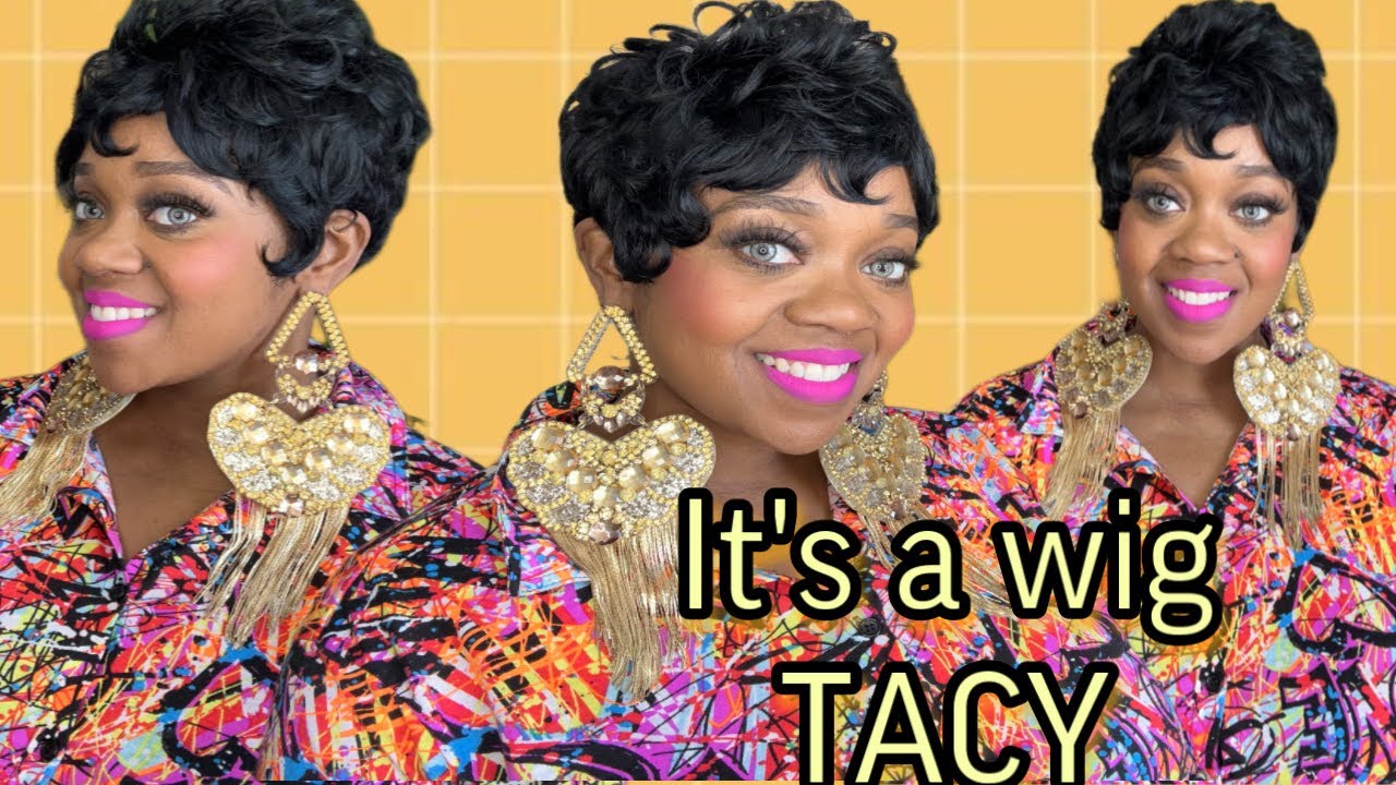 It’s a wig TACY! Cute for spring!