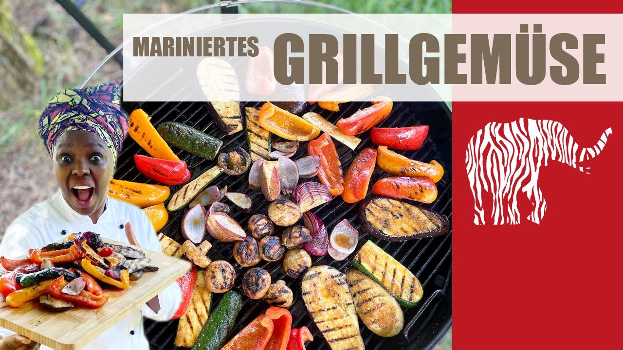 mariniertes Grillgemüse