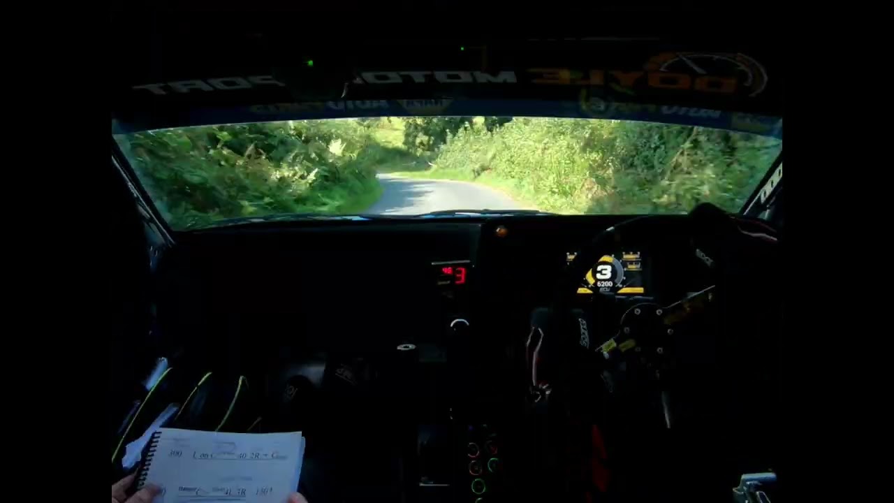 Anthony O'Brien/Michael Laverty Ulster rally 2025 ss12 Bronte Homeland