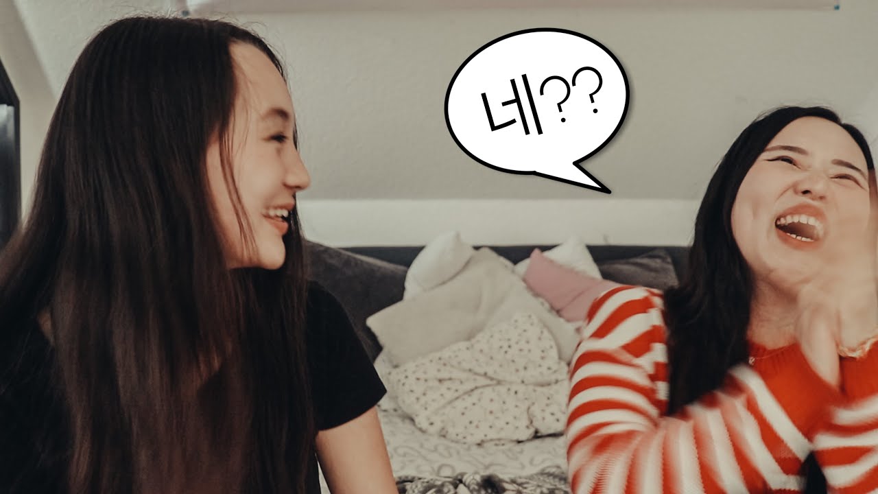 Ich habe einen Tag nur Koreanisch geredet (obwohl ich es nicht kann)