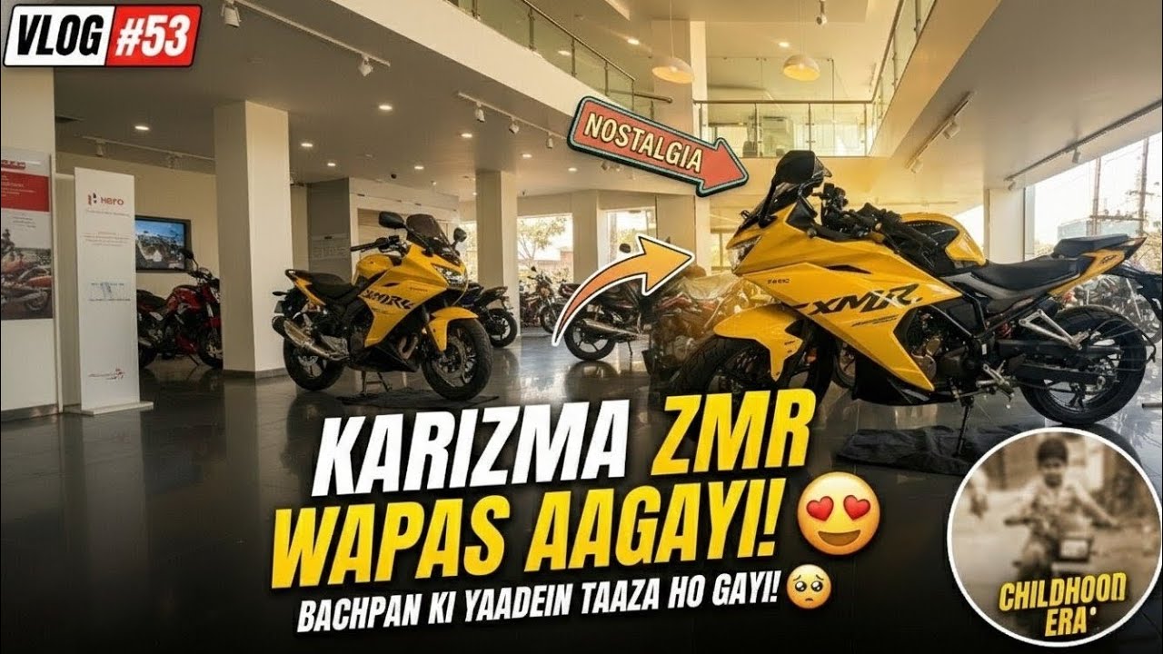 ​Bachpan Ka Sapna Sach Ho Gaya! Karizma XMR 210 VLOG-53