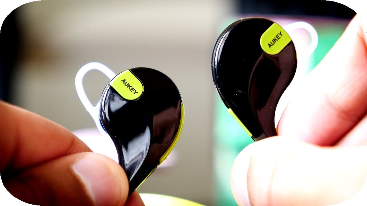Aukey Bluetooth 4.1 - The Best Sport Earphones? - Full Review! | 4K