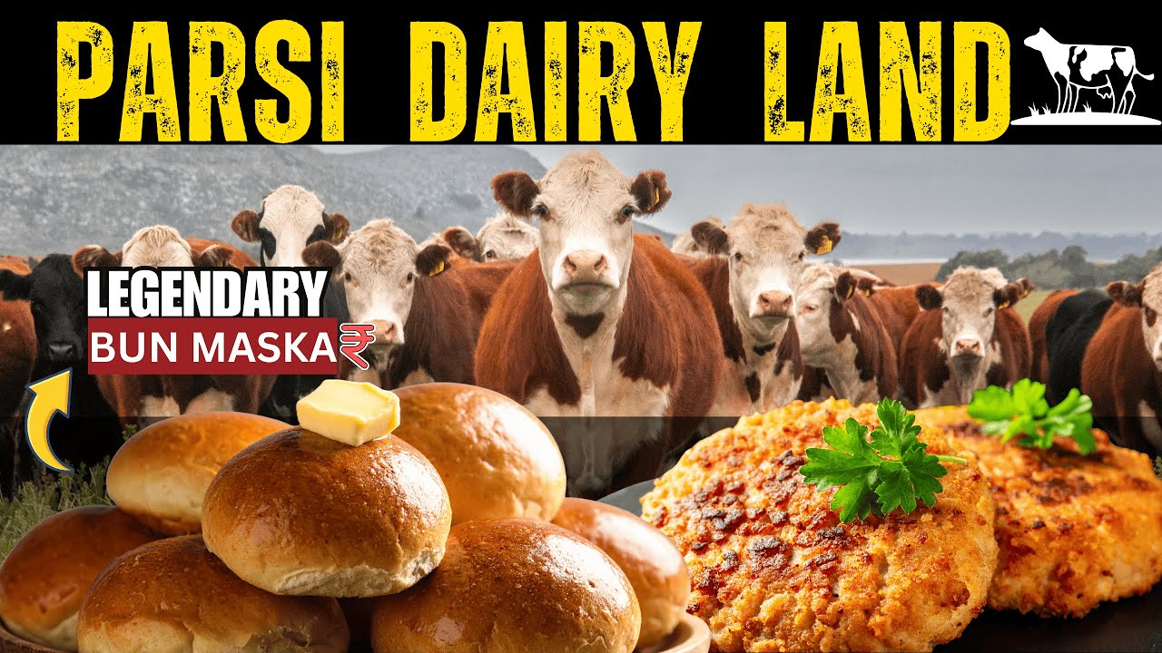 Rs 65/- Legendry Bun Maska at PARSI Dairy Farm | NH 48 Talasari