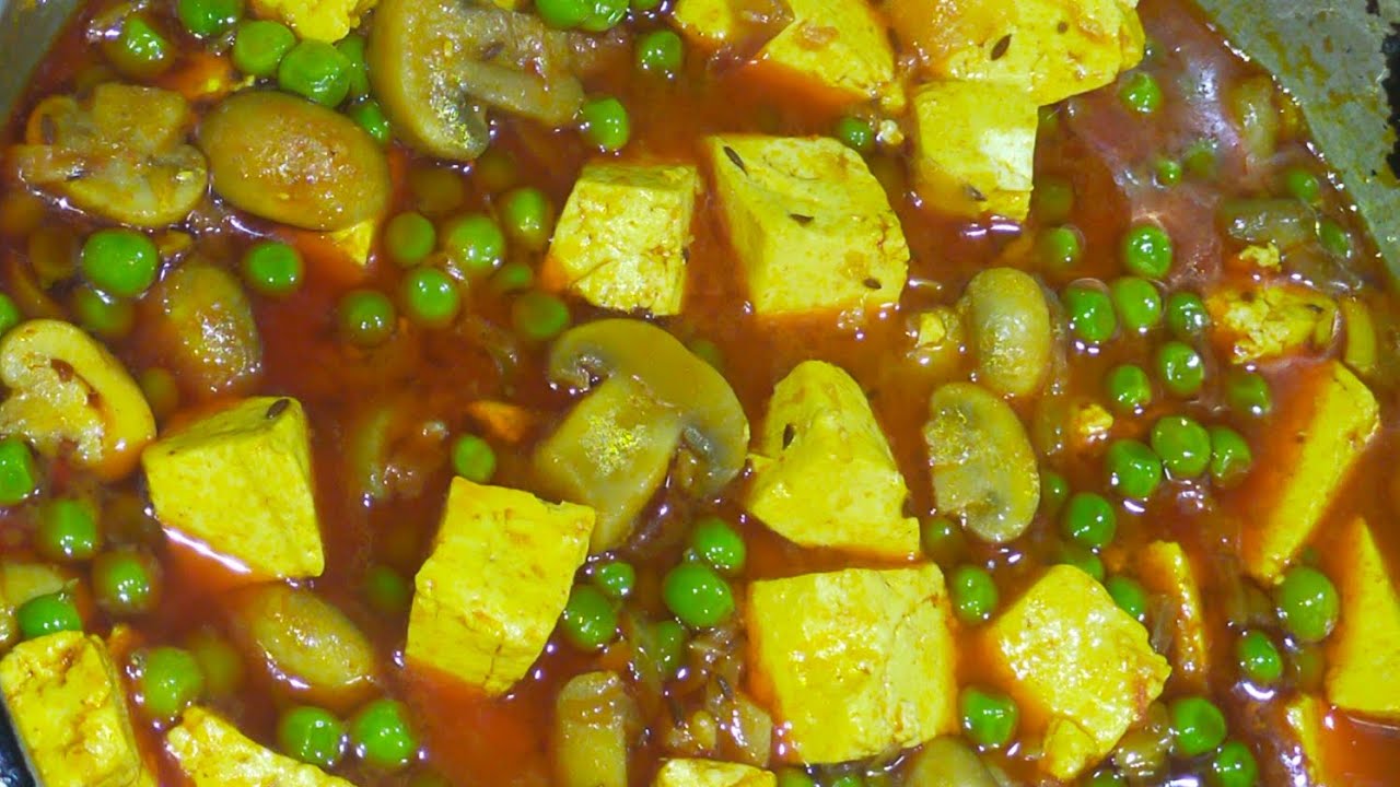 Ek dam easy tarike se banaye matar mushroom paneer ke sabji 🤤😋👌🙏
