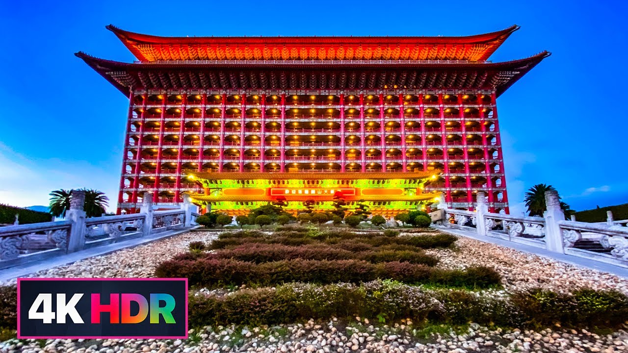 Taipei Walk-中山區大縱走-如何從中山北路爬上圓山大飯店｜The Grand Hotel｜4K HDR