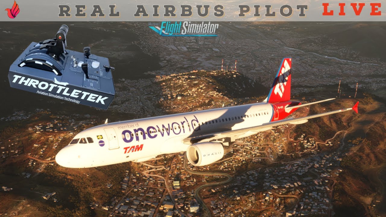 Smoke in the Cabin | Real Airbus Pilot |  Fenix A320 | Throttletek Flightbox V3 | ULTRA GRAPHICS